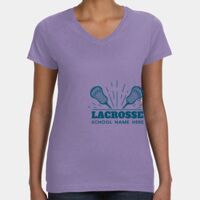 Women's V-Neck Fine Jersey Tee Thumbnail