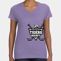 Women's V-Neck Fine Jersey Tee Thumbnail