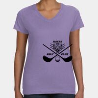 Women's V-Neck Fine Jersey Tee Thumbnail