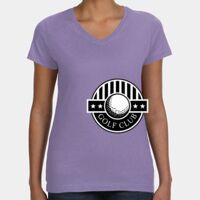 Women's V-Neck Fine Jersey Tee Thumbnail