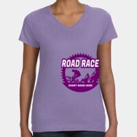 Women's V-Neck Fine Jersey Tee Thumbnail