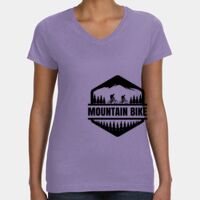 Women's V-Neck Fine Jersey Tee Thumbnail
