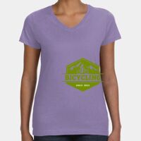 Women's V-Neck Fine Jersey Tee Thumbnail