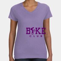 Women's V-Neck Fine Jersey Tee Thumbnail
