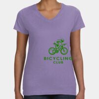Women's V-Neck Fine Jersey Tee Thumbnail