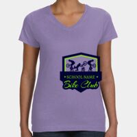 Women's V-Neck Fine Jersey Tee Thumbnail