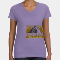 Women's V-Neck Fine Jersey Tee Thumbnail