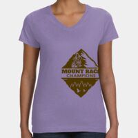 Women's V-Neck Fine Jersey Tee Thumbnail