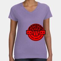Women's V-Neck Fine Jersey Tee Thumbnail