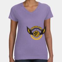 Women's V-Neck Fine Jersey Tee Thumbnail