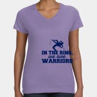Women's V-Neck Fine Jersey Tee Thumbnail