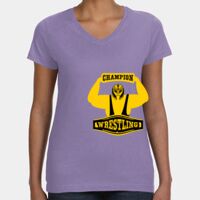 Women's V-Neck Fine Jersey Tee Thumbnail