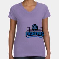 Women's V-Neck Fine Jersey Tee Thumbnail