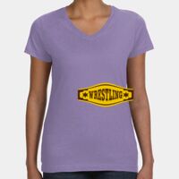 Women's V-Neck Fine Jersey Tee Thumbnail