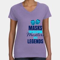 Women's V-Neck Fine Jersey Tee Thumbnail