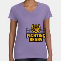Women's V-Neck Fine Jersey Tee Thumbnail
