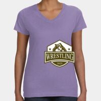 Women's V-Neck Fine Jersey Tee Thumbnail