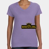 Women's V-Neck Fine Jersey Tee Thumbnail