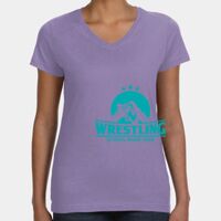 Women's V-Neck Fine Jersey Tee Thumbnail