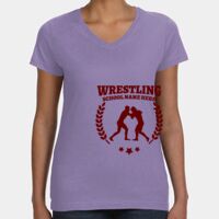 Women's V-Neck Fine Jersey Tee Thumbnail