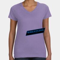 Women's V-Neck Fine Jersey Tee Thumbnail