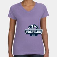 Women's V-Neck Fine Jersey Tee Thumbnail
