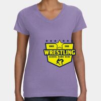Women's V-Neck Fine Jersey Tee Thumbnail