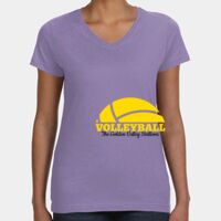Women's V-Neck Fine Jersey Tee Thumbnail