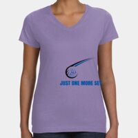 Women's V-Neck Fine Jersey Tee Thumbnail