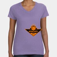 Women's V-Neck Fine Jersey Tee Thumbnail