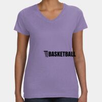 Women's V-Neck Fine Jersey Tee Thumbnail