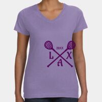 Women's V-Neck Fine Jersey Tee Thumbnail