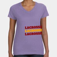 Women's V-Neck Fine Jersey Tee Thumbnail