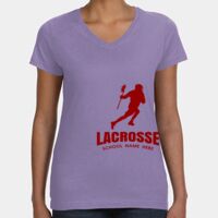 Women's V-Neck Fine Jersey Tee Thumbnail