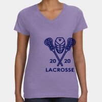 Women's V-Neck Fine Jersey Tee Thumbnail