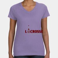 Women's V-Neck Fine Jersey Tee Thumbnail