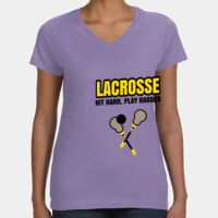 Women's V-Neck Fine Jersey Tee Thumbnail