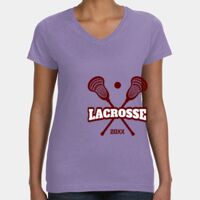 Women's V-Neck Fine Jersey Tee Thumbnail