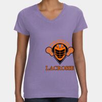 Women's V-Neck Fine Jersey Tee Thumbnail
