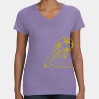 Women's V-Neck Fine Jersey Tee Thumbnail