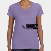 Women's V-Neck Fine Jersey Tee Thumbnail
