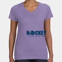 Women's V-Neck Fine Jersey Tee Thumbnail