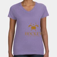 Women's V-Neck Fine Jersey Tee Thumbnail