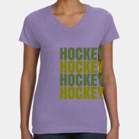 Women's V-Neck Fine Jersey Tee Thumbnail