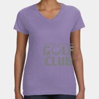 Women's V-Neck Fine Jersey Tee Thumbnail