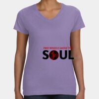 Women's V-Neck Fine Jersey Tee Thumbnail