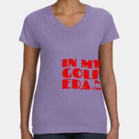 Women's V-Neck Fine Jersey Tee Thumbnail