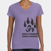 Women's V-Neck Fine Jersey Tee Thumbnail