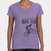 Women's V-Neck Fine Jersey Tee Thumbnail