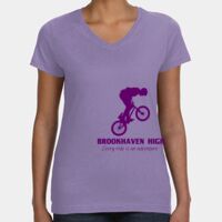 Women's V-Neck Fine Jersey Tee Thumbnail